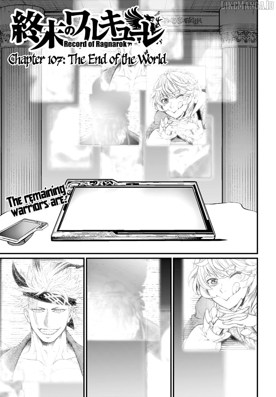 Record Of Ragnarok, Chapter 107 image 01